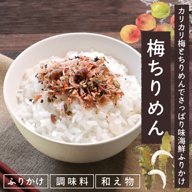★売り尽くしセール★梅ちりめん